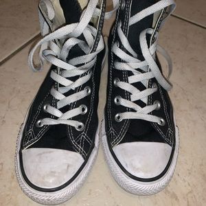 Black Converse Hightops